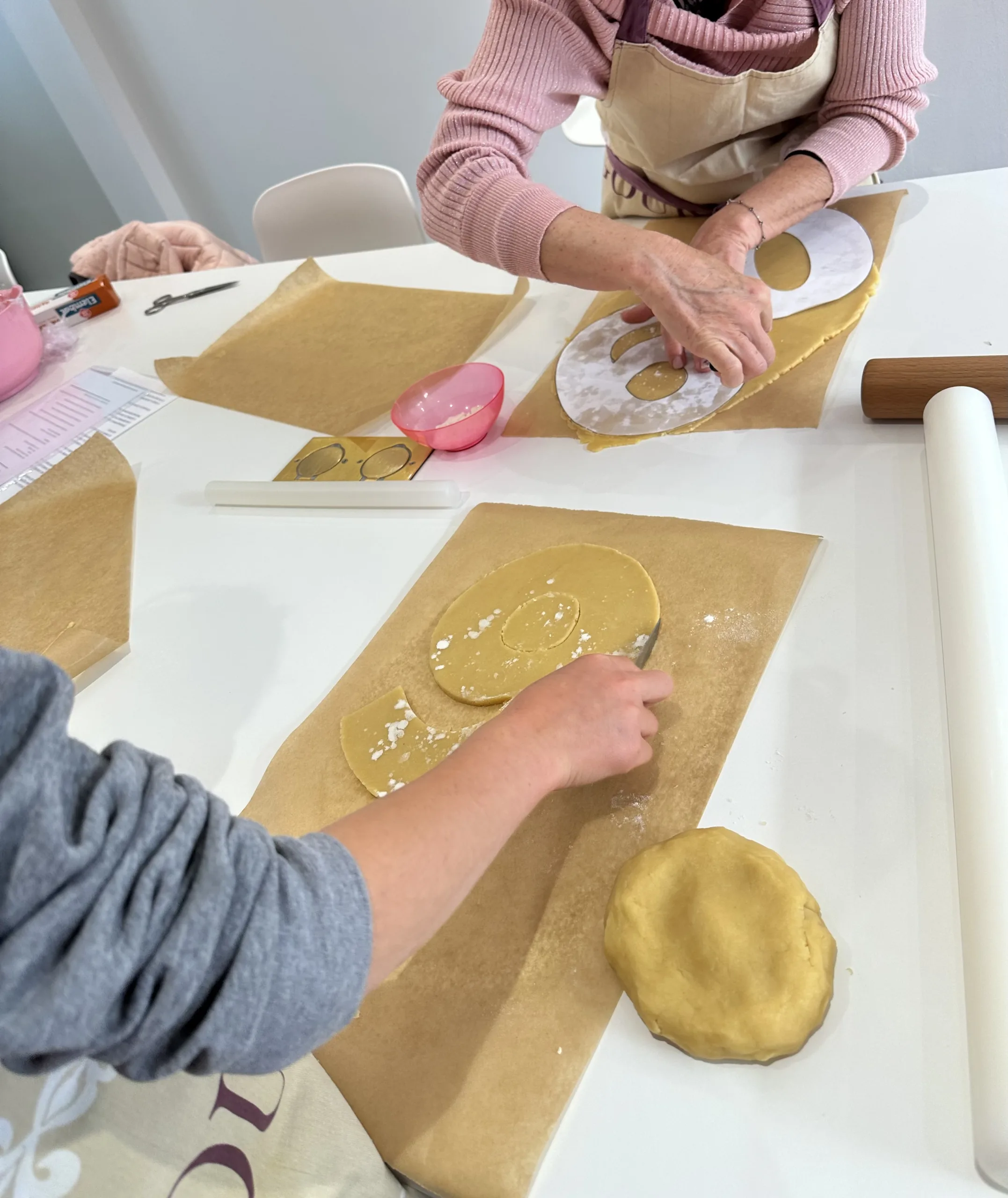 Atelier grand-mère et enfant rahma patiss langon