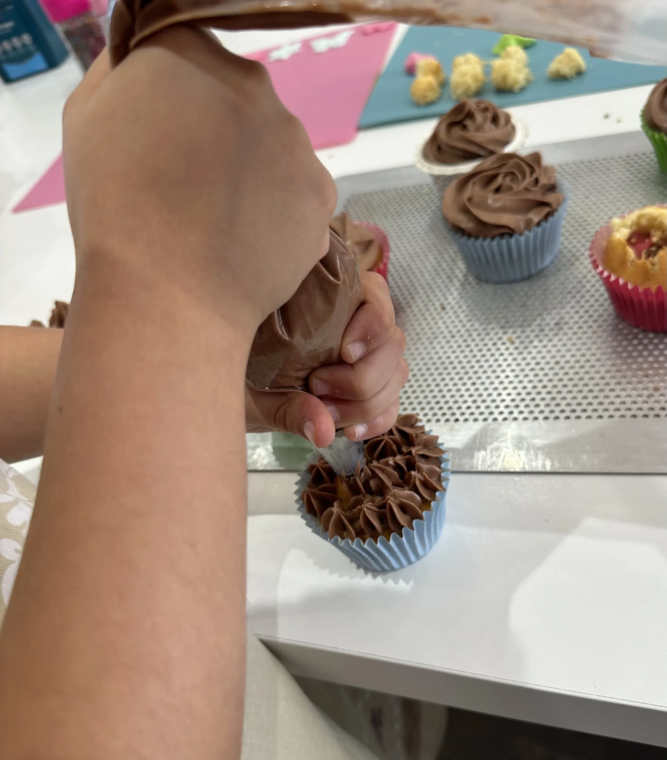 atelier cup cake pour les enfants