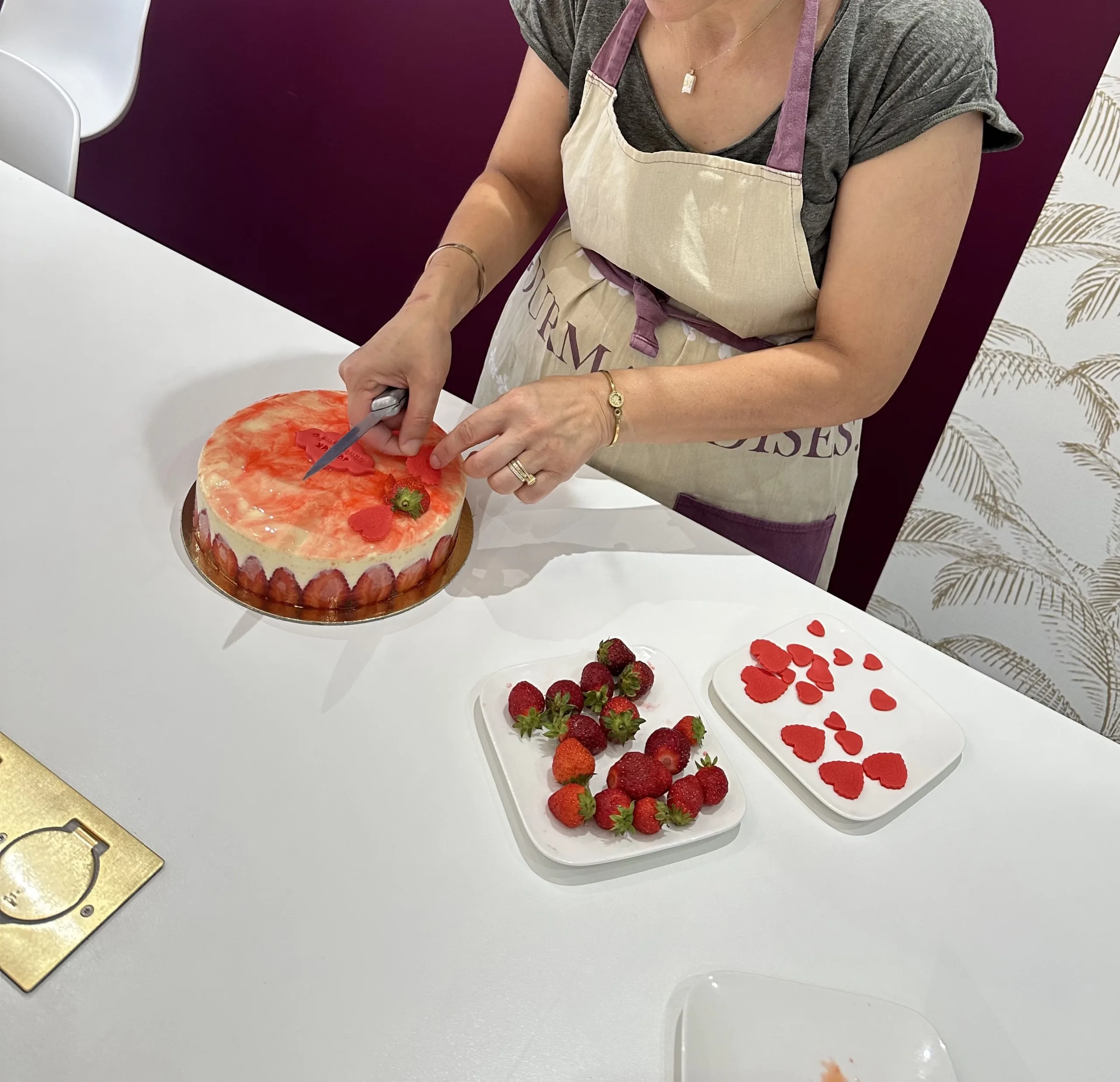 Atelier fraisier rahma patiss